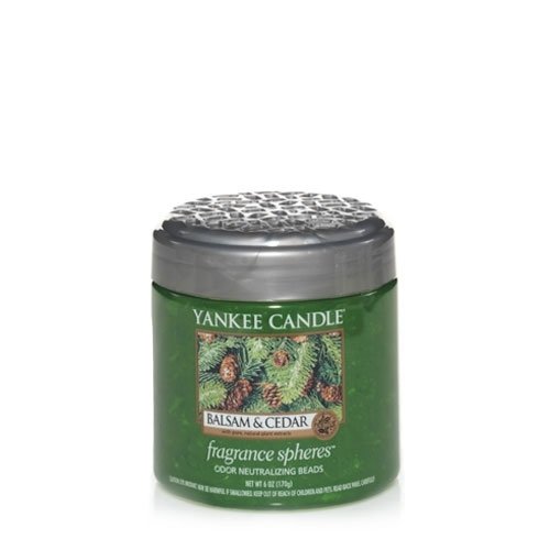 Product Cover Yankee Candle Balsam & Cedar Fragrance Spheres Odor Neutralizing Beads, Festive Scent