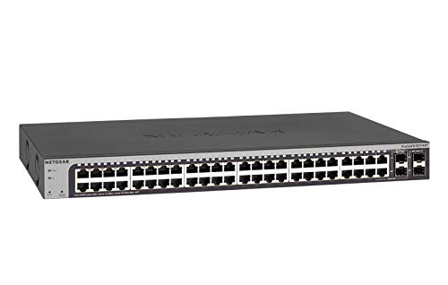 Product Cover NETGEAR 48-Port Gigabit Ethernet Smart Managed Pro Switch (GS748T) - with 4 x 1G SFP, Desktop/Rackmount, and ProSAFE Limited Lifetime Protection