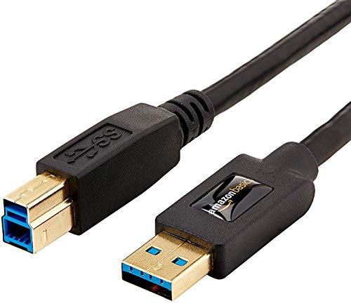 Product Cover AmazonBasics High Speed USB 3.0 Cable - A-Male to B-Male - 9 Feet (2.7 Meters)