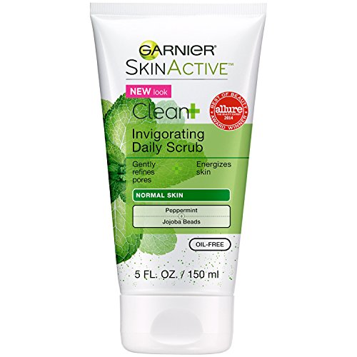 Product Cover Garnier SkinActive Clean+ Invigorating Face Scrub, Normal Skin, 5 fl. oz.