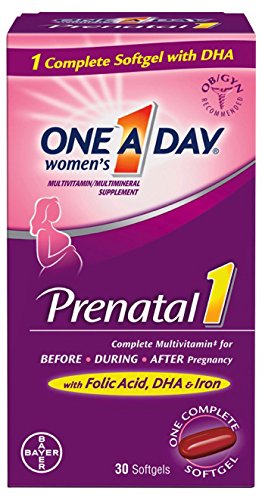 Product Cover One A Day Women's Prenatal 1 Multivitamins, 30 Count