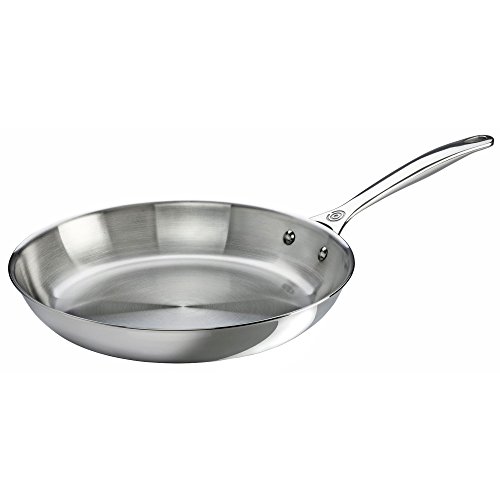Product Cover Le Creuset Tri-Ply Stainless Steel Fry Pan, 12-Inch