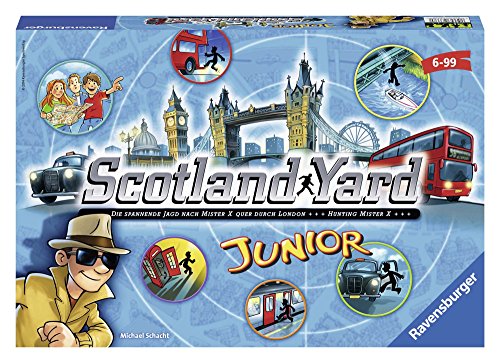 Product Cover Ravensburger Scotland Yd Junior for Ages 6 & Up - A Cooperative Mysterious Clue-Solving Children's Board Game