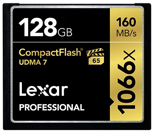 Product Cover Lexar Professional 1066x 128GB VPG-65 CompactFlash card (Up to 160MB/s Read) LCF128CRBNA1066