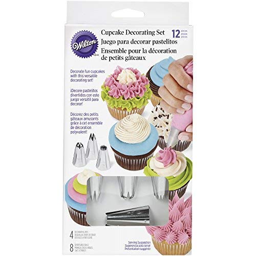 Product Cover Wilton Cupcake Decorating Tip Set; 12-Piece