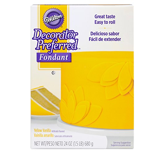 Product Cover Wilton Decorator Preferred Yellow Fondant, 24 oz. Fondant Icing