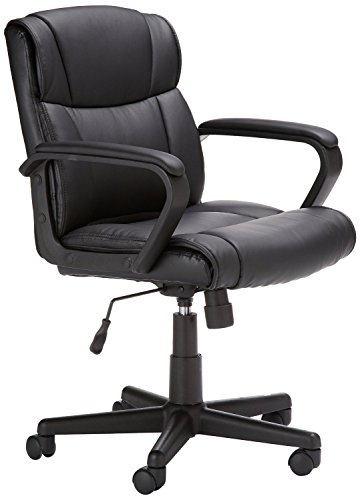 Product Cover AmazonBasics Mid Back Office Chair (Black)