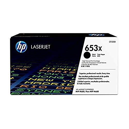 Product Cover HP 653X (CF320X) Black High Yield Toner Cartridge for HP Color LaserJet Enterprise M680