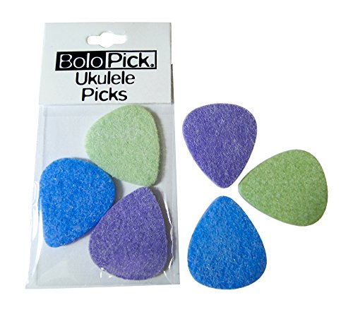Product Cover BoloPick Felt Pick for Ukulele 6 Pack (original recipe)