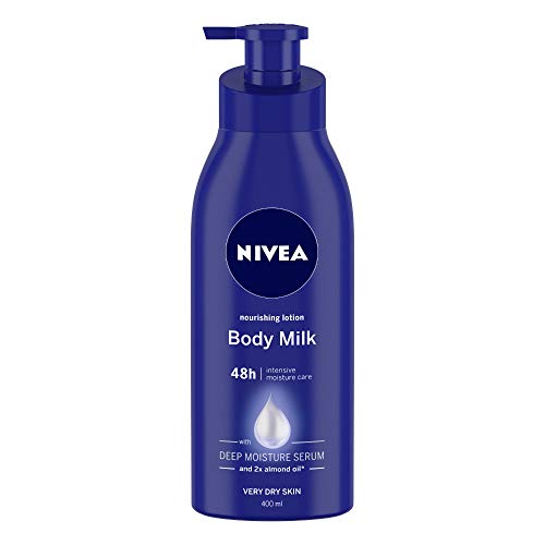 Product Cover Nivea Nourishing Lotion Body Milk Richly Caring For Very Dry Skin, 400ml