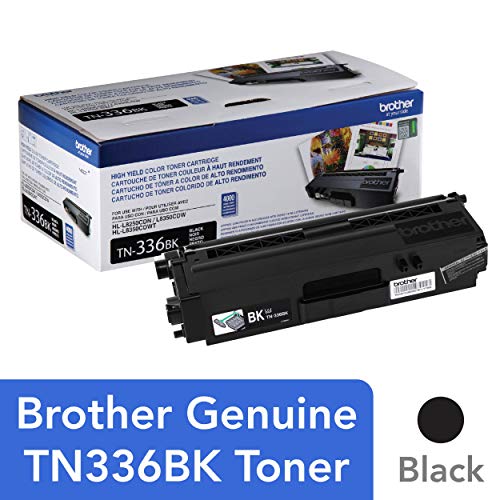 Product Cover Brother TN-336BK DCP-L8400 L8450 HL-L8250 L8350 MFC-L8600 L8650 L8850 Toner Cartridge (Black) in Retail Packaging