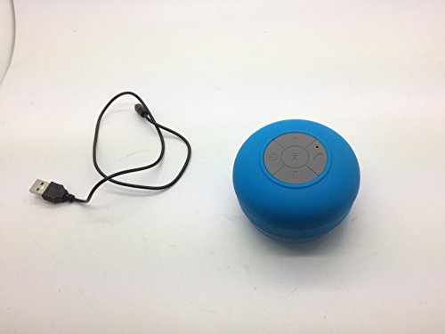 Product Cover SoundBot SB510 HD Water Resistant Bluetooth 3.0 Shower Speaker, Handsfree Portable Speakerphone with Built-in Mic, 6hrs of Playtime, Control Buttons and Dedicated Suction Cup (Blue)