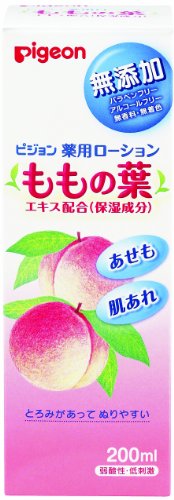 Product Cover Pigeon Medicated Lotion (Leaves of Peach) 200ml (Quasi-drug) (0 Months To) (Japan)