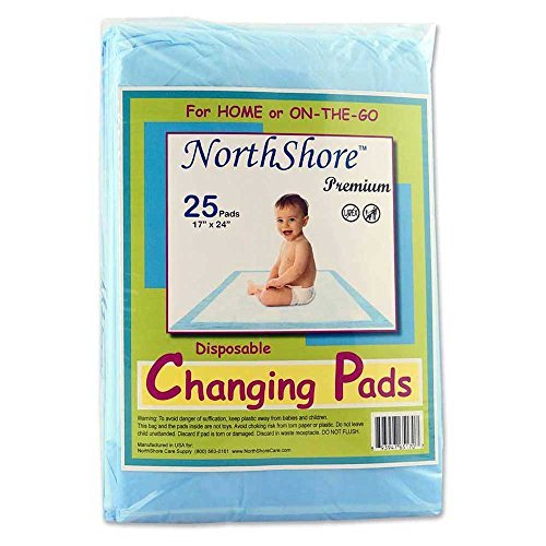 Product Cover NorthShore Premium Changing Pads, Blue 8 oz., 17x24 in., 25