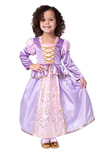 Product Cover Little Adventures Classic Rapunzel Princess Dress Up Costume (Medium Age 3-5)