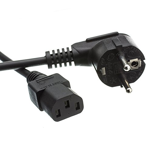 Product Cover MarginMart C&E CNE40513 6-Feet European Computer/Monitor Power Cord, Europlug or CE 7/7 to C13, VDE Approved