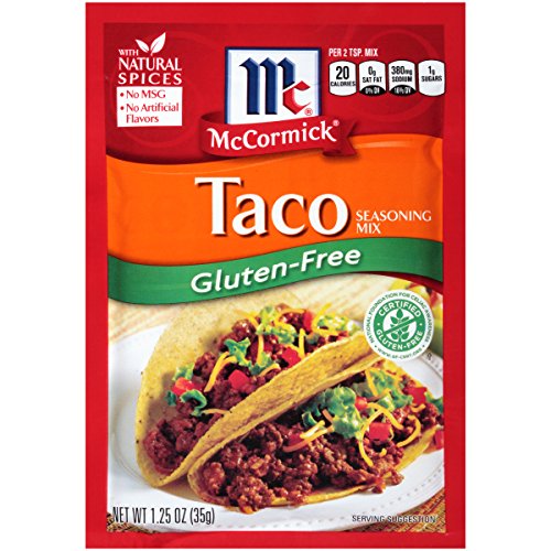 Product Cover McCormick Gluten Free Taco Mix, 1.25 oz, Pack of 12