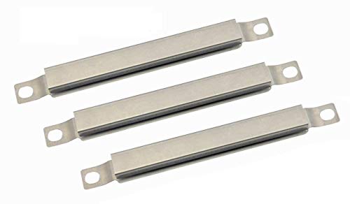 Product Cover Hongso SBE593(3-Pack) Stainless Steel Cross Over Burner Replacement for Select Gas Grill Models by Centro, Charbroil and Others 7 1/4