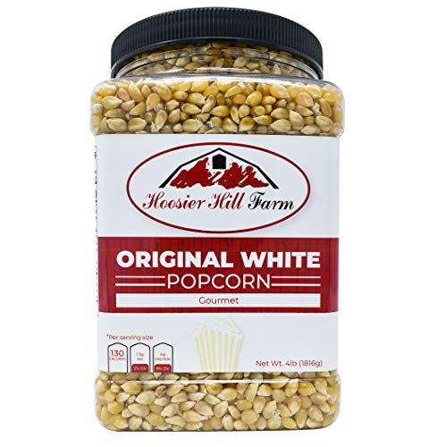 Product Cover Hoosier Hill Farm Original White, Popcorn Lovers Jar, 4 Pound
