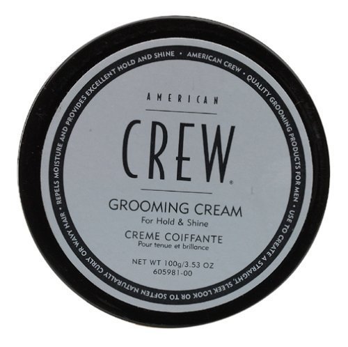 Product Cover American Crew Classic Grooming Cream for Men, High Shine High Hold - 3.0 Ounce (Pack of 2 Jars)