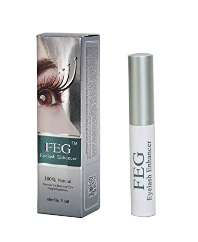 Product Cover FEG Eyelash Rapid Eye Lash Growth Serum - For Eye Lash and Brow Fast Effective Growth Creates Longer & Darker Eyelashes - Best Natural Eyelash Serum in the Market by FEG