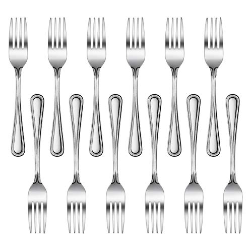 Product Cover New Star Foodservice 58468 Bead Pattern, Stainless Steel, Dinner Fork, Set of 12