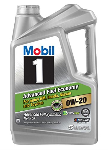 Product Cover Mobil 1 Advanced Full Synthetic Motor Oil 0W-20 5 U.S. QTS/4.73L.