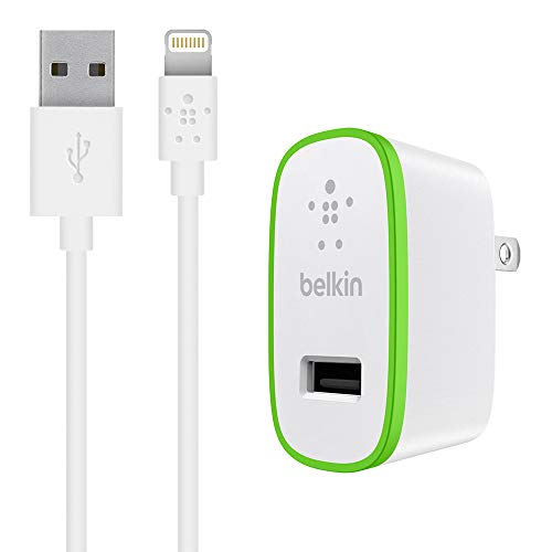 Product Cover Belkin F8J125TT04-WHT iPad and iPhone 5 Charger with ChargeSync Cable (12 watt/2.4 Amp)