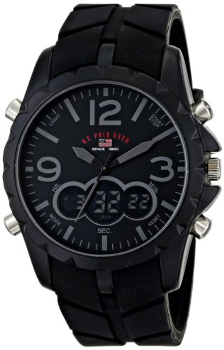Product Cover U.S. Polo Assn. Sport Men's US9287 Watch with Black Rubber Band