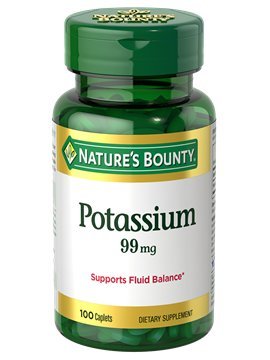 Product Cover Nature's Bounty Potassium Gluconate 99 mg Caps, 100 ct, 2 pk