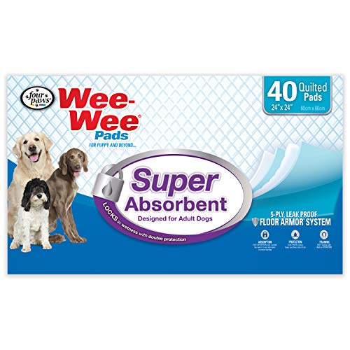 Product Cover Wee-Wee Products 40 Count Super Absorbent Pads, 24 by 24-Inch