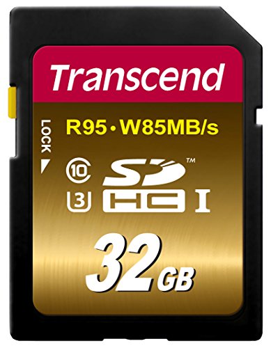 Product Cover Transcend 32 GB High Speed 10 UHS Flash Memory Card (TS32GSDU3X)