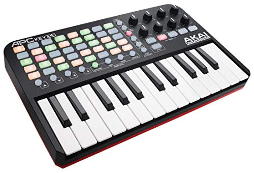 Product Cover Akai Professional APC Key 25 | Compact USB 25-Key Midi Keyboard Controller for Ableton Live with VIP 3.0 and Software Package Included