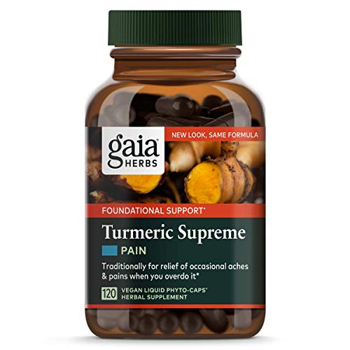 Product Cover Gaia Herbs Turmeric Supreme Pain, 120 Count