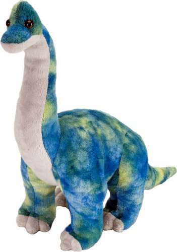 Product Cover Wild Republic Brachiosaurus Plush, Dinosaur Stuffed Animal, Plush Toy, Gifts for Kids, Dinosauria 10 Inches