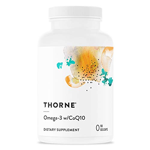 Product Cover Thorne Research - Omega-3 w/ CoQ10 - Omega-3 Fatty Acids Supplement with CoQ10 - EPA and DHA - 90 Gelcaps
