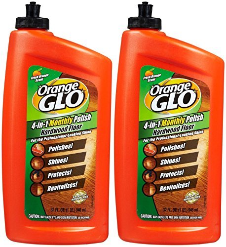 Product Cover Orange Glo 4-in-1 Monthly Hardwood Floor Polish - Orange - 32 oz - 2 pk