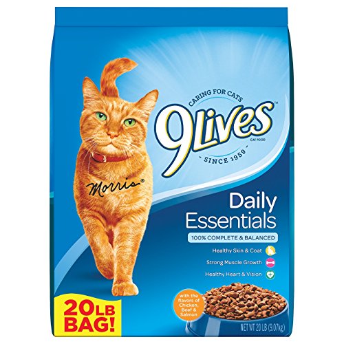 Product Cover 9Lives 20 Lb Daily Essentials Dry Cat Food, Large