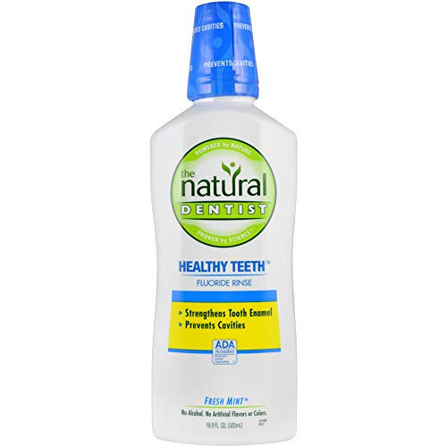 Product Cover The Natural Dentist Anticavity Fluoride Rinse, Fresh Mint - 16.9 oz - 2 pk