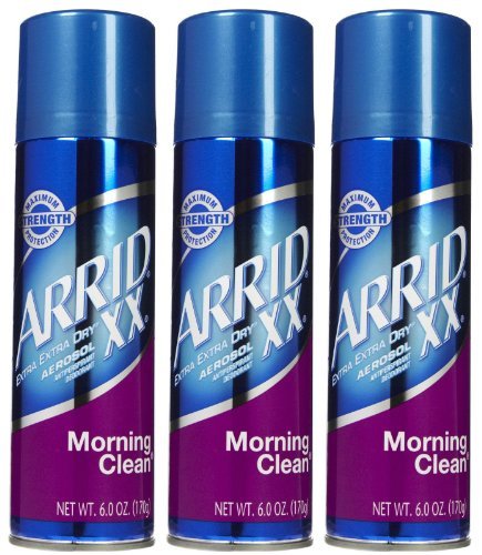 Product Cover Arrid XX Aerosol Spray Antiperspirant & Deodorant, Morning Clean - 6 oz - 3 pk