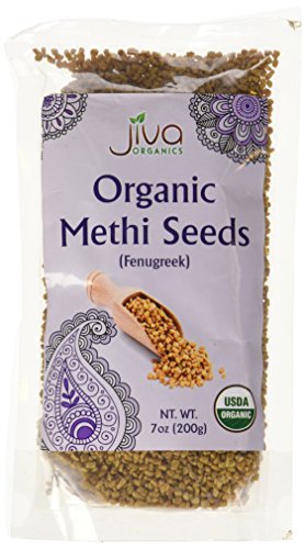 Product Cover Jiva Organics Fenugreek Whole Methi Seeds -- 7 oz