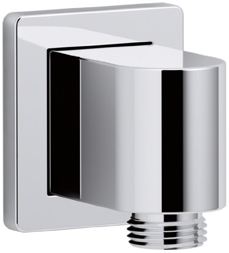 Product Cover KOHLER K-98351-CP Awaken Wall-Mount Supply Elbow with Check Valve, Polished Chrome