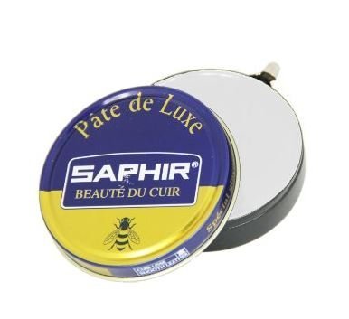 Product Cover Saphir Beaute Du Cuir Pate De Luxe High Gloss Neutral Shoe Polish 50ml