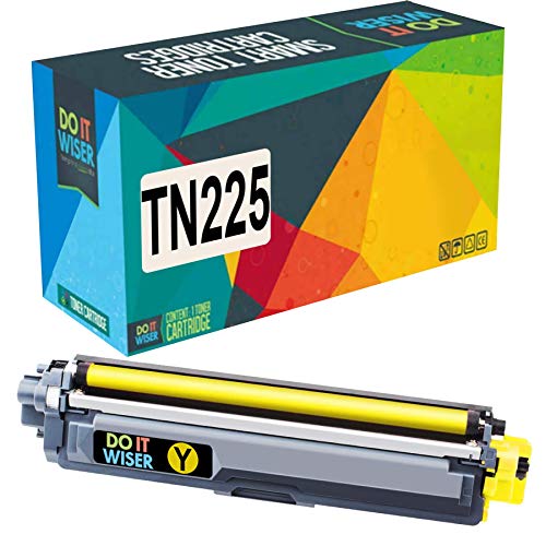 Product Cover Do it Wiser Do it Wiser Compatible Toner Cartridge for Brother TN221 TN225 to use with HL-3170CDW MFC-9340CDW MFC-9130CW MFC-9330CDW HL-3140CW HL-3180 (Yellow)