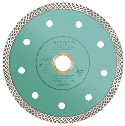 Product Cover Pearl Abrasive P4 DIA07TT Turbo Mesh Blade for Porcelain and Granite 7 x .055 x 7/8, ◊, 5/8
