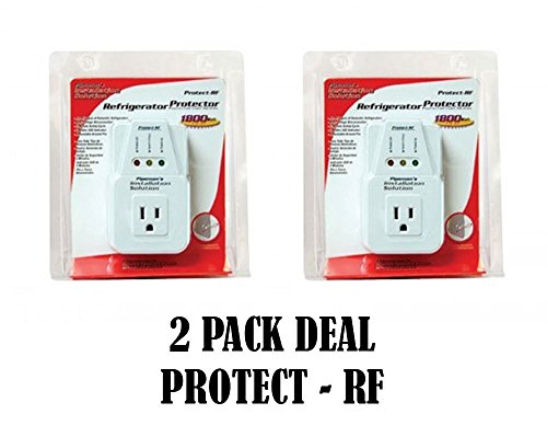 Product Cover 2 Pack Voltage Protector Brownout Surge Refrigerator 1800 Watts Appliance