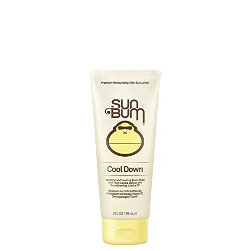 Product Cover Sun Bum Cool Down Aloe Vera Lotion | Vegan and Hypoallergenic After Sun Gel with Cocoa Butter to Soothe and Hydrate Sunburn Pain Relief | 3 oz