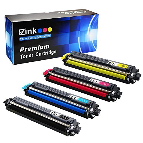 Product Cover E-Z Ink (TM) Compatible Toner Cartridge Replacement For Brother TN221 TN225 B/C/M/Y (1 Black, 1 Cyan, 1 Magenta, 1 Yellow) 4 Pack