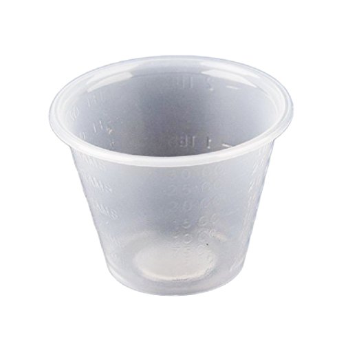 Product Cover Medi-Pak Clear Polypropylene 1 oz Medicine Cups - Case of 5000 (100 per Sleeve, 50 Sleeves per Case)