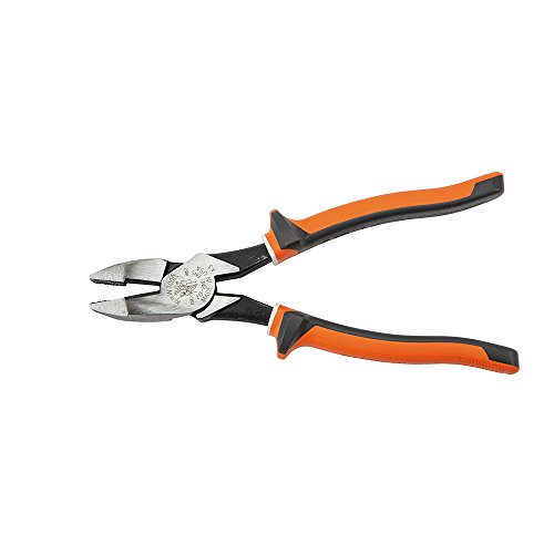Product Cover Klein Tools 213-8NE-EINS 1 Klein 1 Electrician's Insulated 8-Inch High-Leverage Side-Cutting Plier